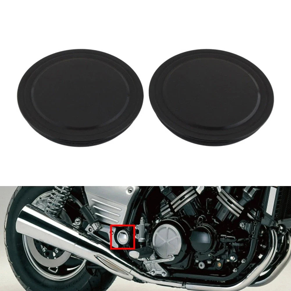Frame Hole Plug Decorative Cap Cover Black for Yamaha VMAX (1985-2007)