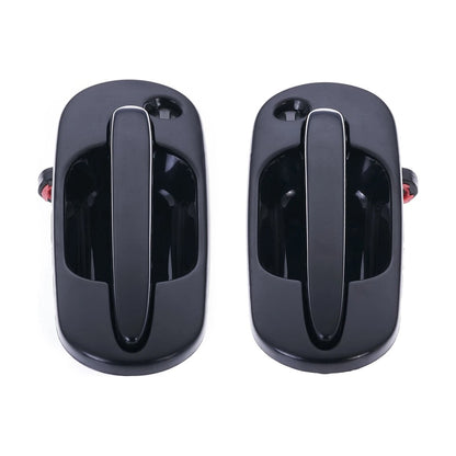 Set of 2 Outer Door Handles for Honda CR-V (1997–2001) Black