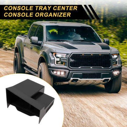 Center Console Armrest Organizer Tray for VW T-ROC (2018–2024) Plastic Black
