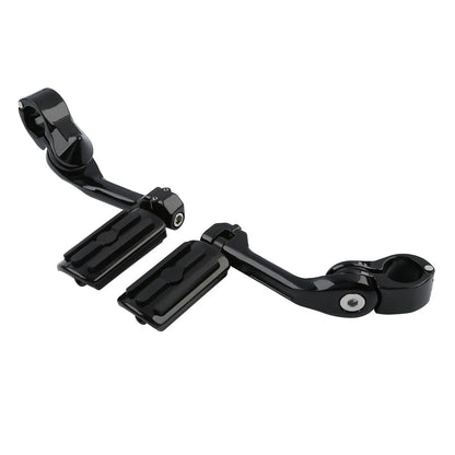 Engine Guard Highway Bar Footpegs Pegs Mount for Harley Touring (1997 - 2008)