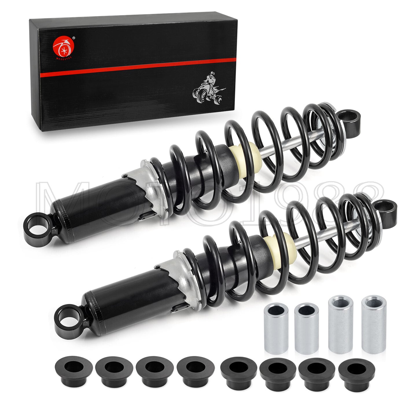 Set of 2 Rear Shocks for Polaris Sportsman 400 450 500 570 600 700 800 (2000–2023)