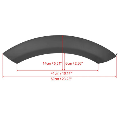 Wheel Arch Trim Guard Front Right Side Black for BMW