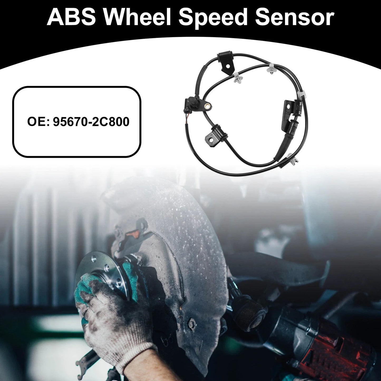 ABS Wheel Speed Sensor for Hyundai Tiburon (2003-2008)