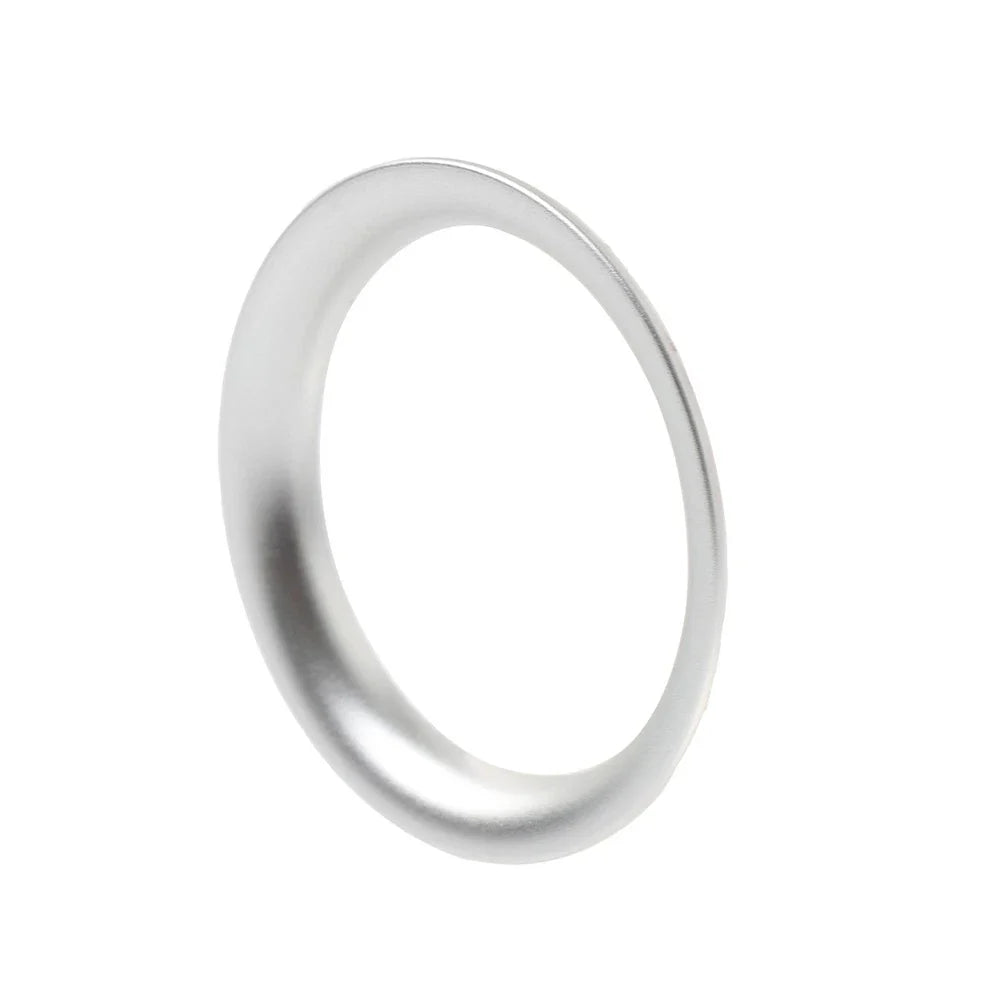 Silver Engine Start Push Button Ring Trim for Mazda 3, 6, CX-5 (2014-2023)