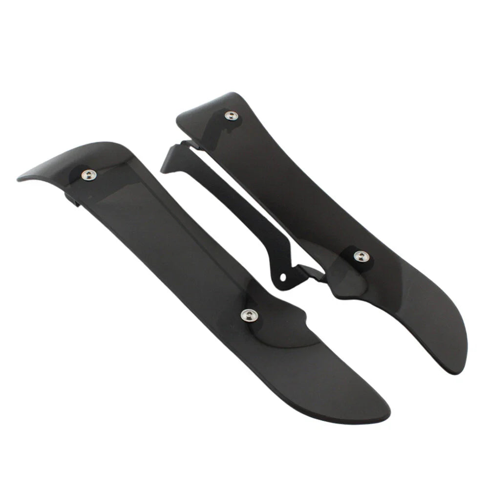 Motorcycle Side Spoilers Wind Deflectors for BMW K1600GT (2017-2023) Black