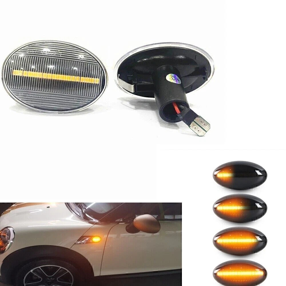 1 Pair LED Side Marker Lights for Mini Cooper R53 S (2001-2005)