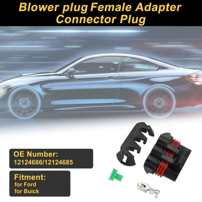 Set of 3 Pins Connector Plug for Ford Buick (No. 12124686)