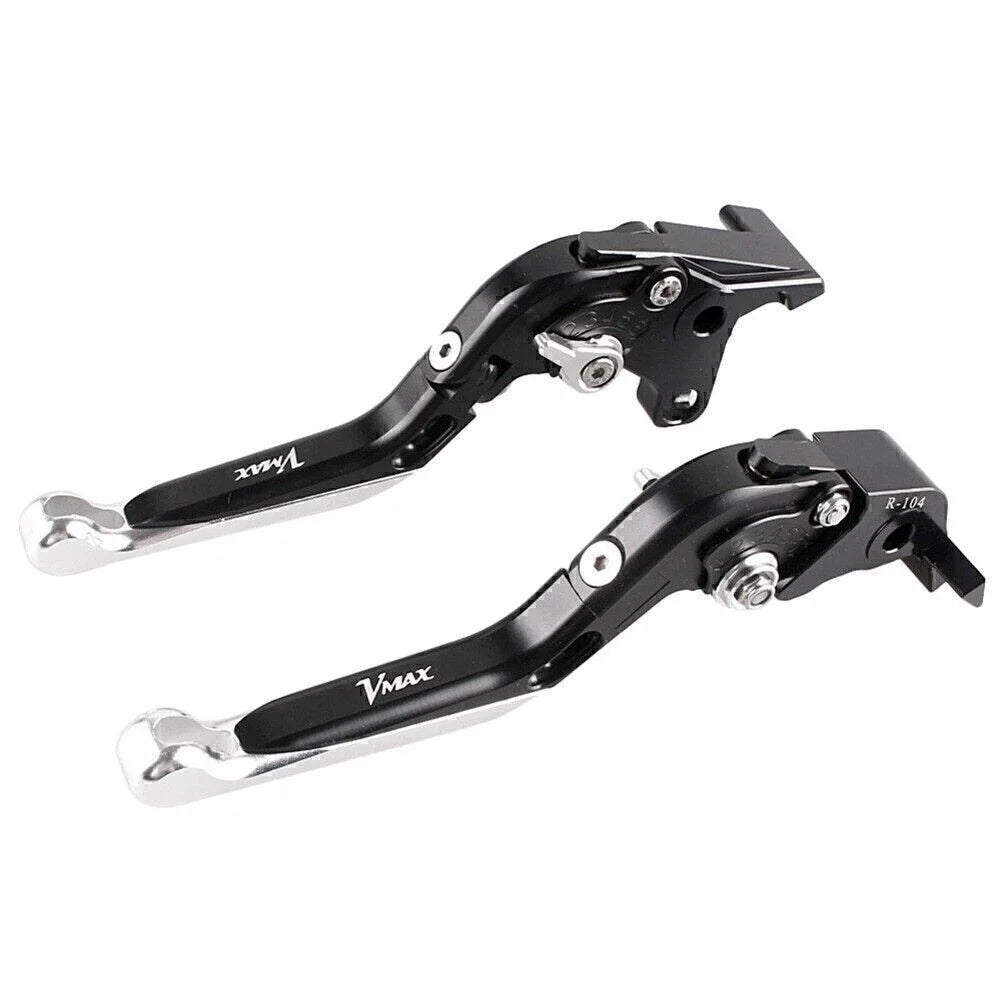 Foldable Brake Clutch Levers for Yamaha V-MAX 1700 (2009-2015) Black