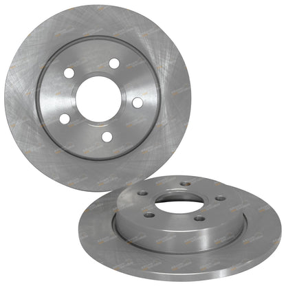 2 Rear Disc Brake Rotors for Ford Focus (2005–2010)