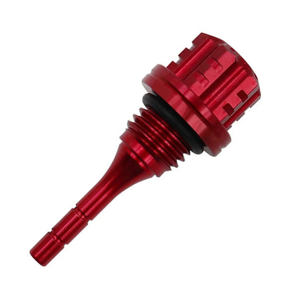 Set of 4 Tire Valve Caps for Car Motor Rim Vent (Red)