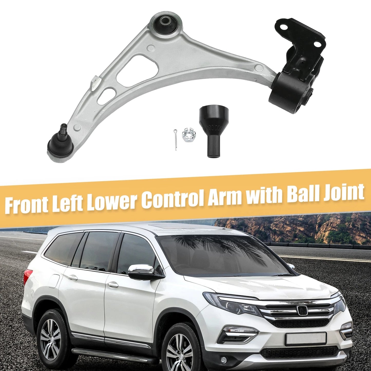 1pc Front Lower Left Control Arm w/Ball Joint for Acura MDX (2014–2020)