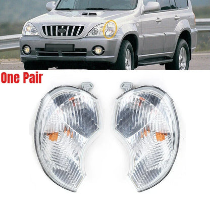 1 Pair Wide Lamp Front Corner Lamp for Hyundai Terracan (2001–2007)