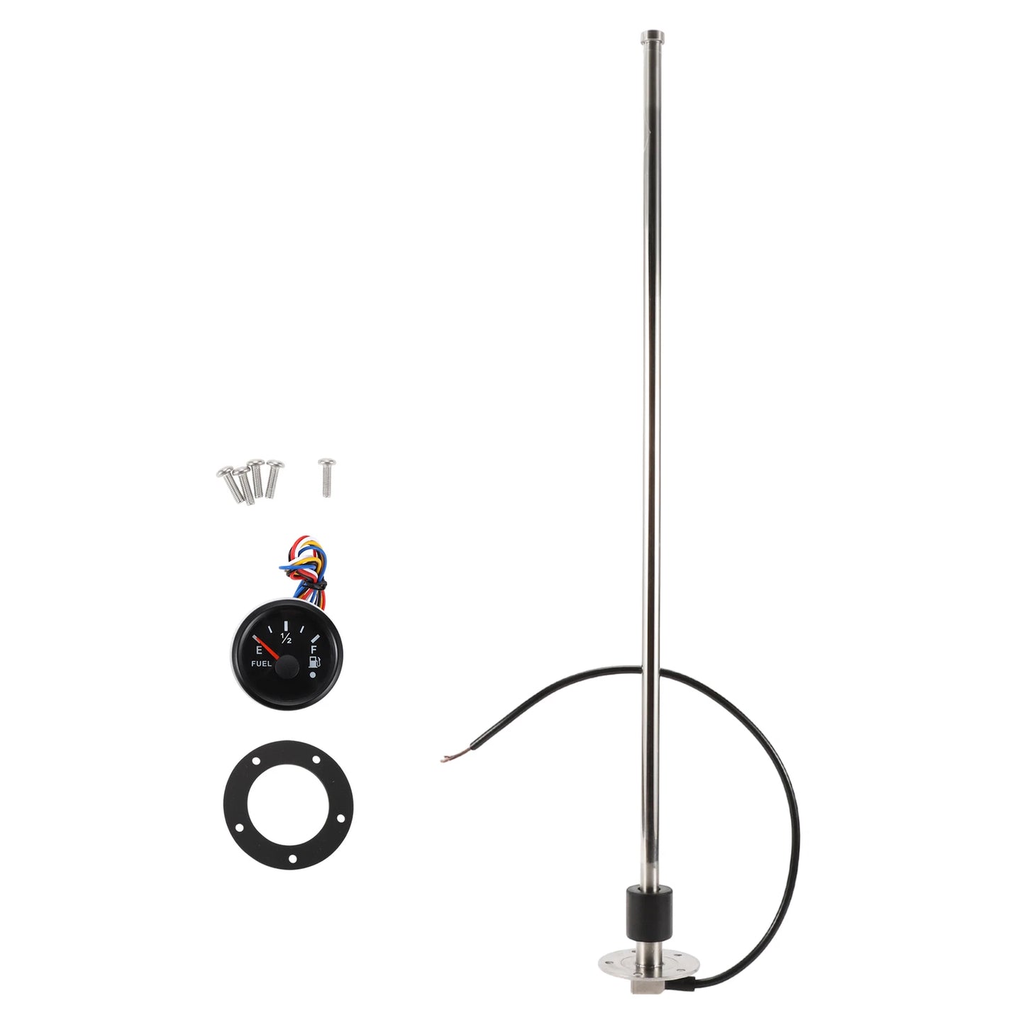 Fuel Sending Unit and Gauge Kit 240-33 Ohm for Boat Car Vehicle