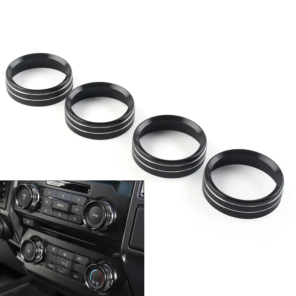 Air Conditioner Switch Button Ring Trim for Ford F150 XLT (2015-2020)