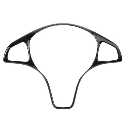 Black Steering Wheel Cover Trim for Benz A B C E S Class GLA GLC