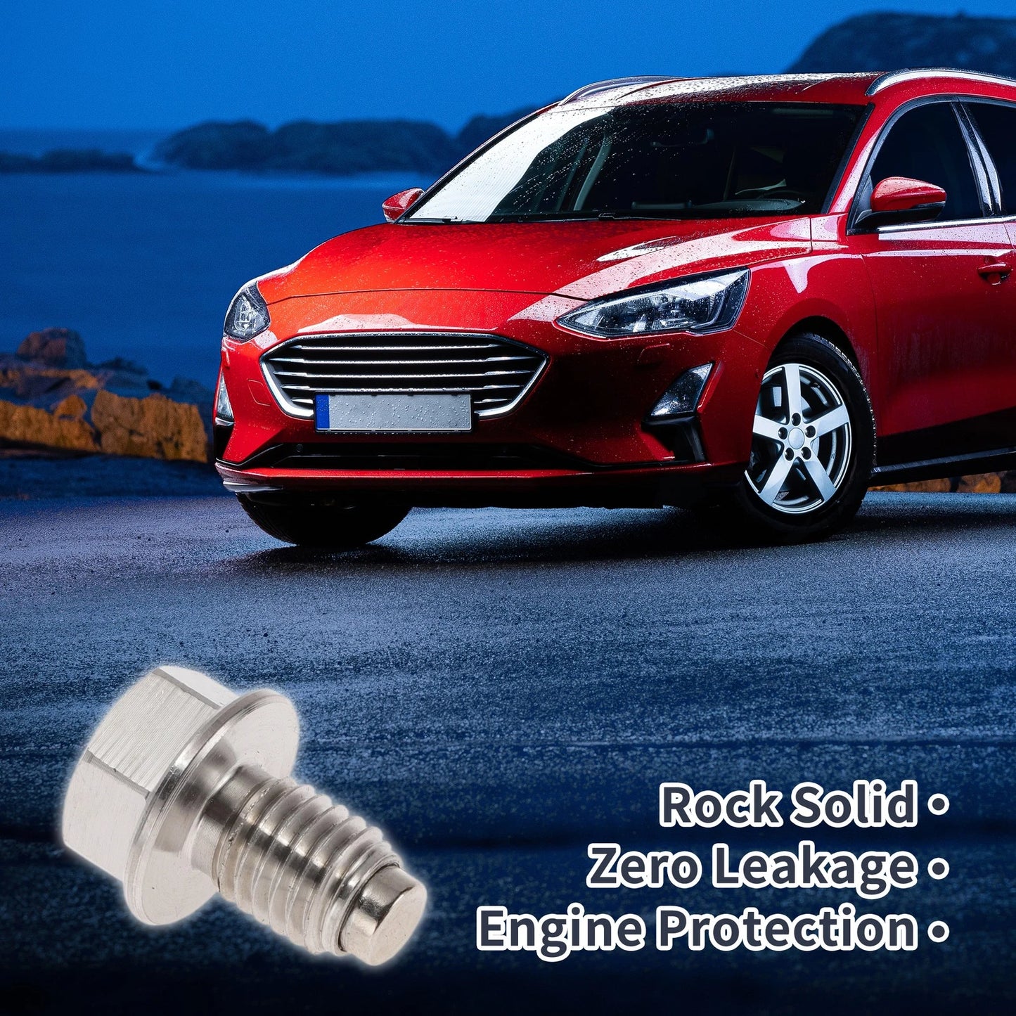 M12*1.75 Magnetic Oil Drain Plug for Universal Applications (1 Pc)