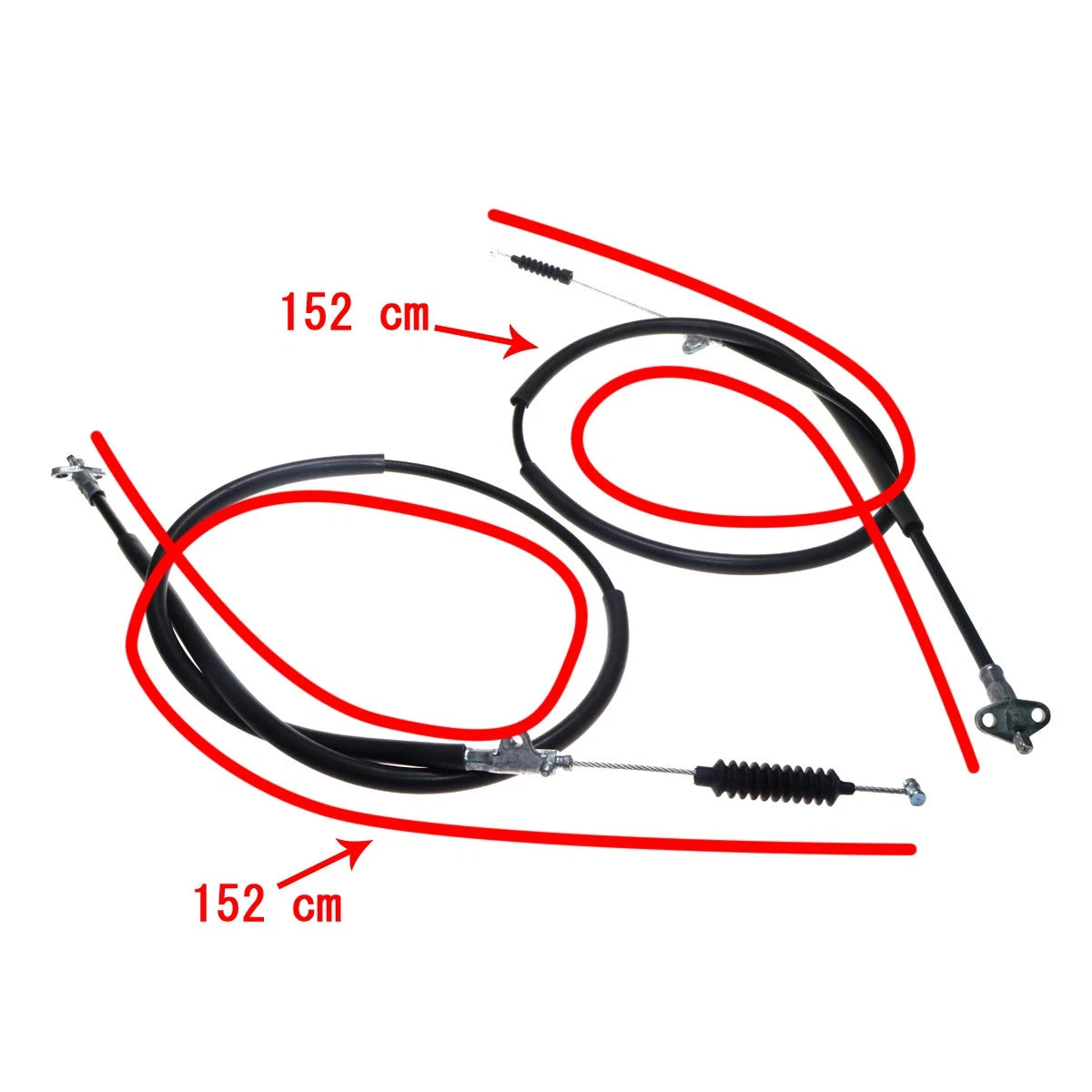 Parking Brake Cables for Nissan AD Wingroad Y10 (1996–2001)