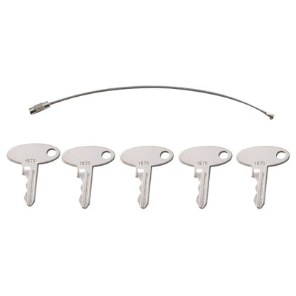 5 x Ignition Keys for Ford Shibaura Terramite Yushin Tractor