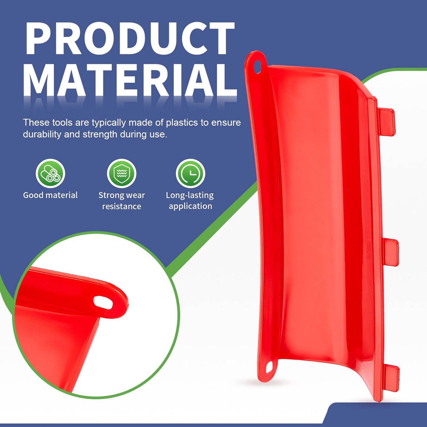 Rear Fender Battery Cover for Honda Rancher 350 (2000–2003) Red