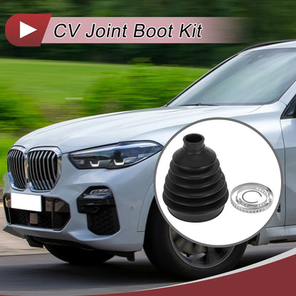 Outer CV Joint Boot Kit with Clamps for BMW X5 (2000–2006) - 31607507402