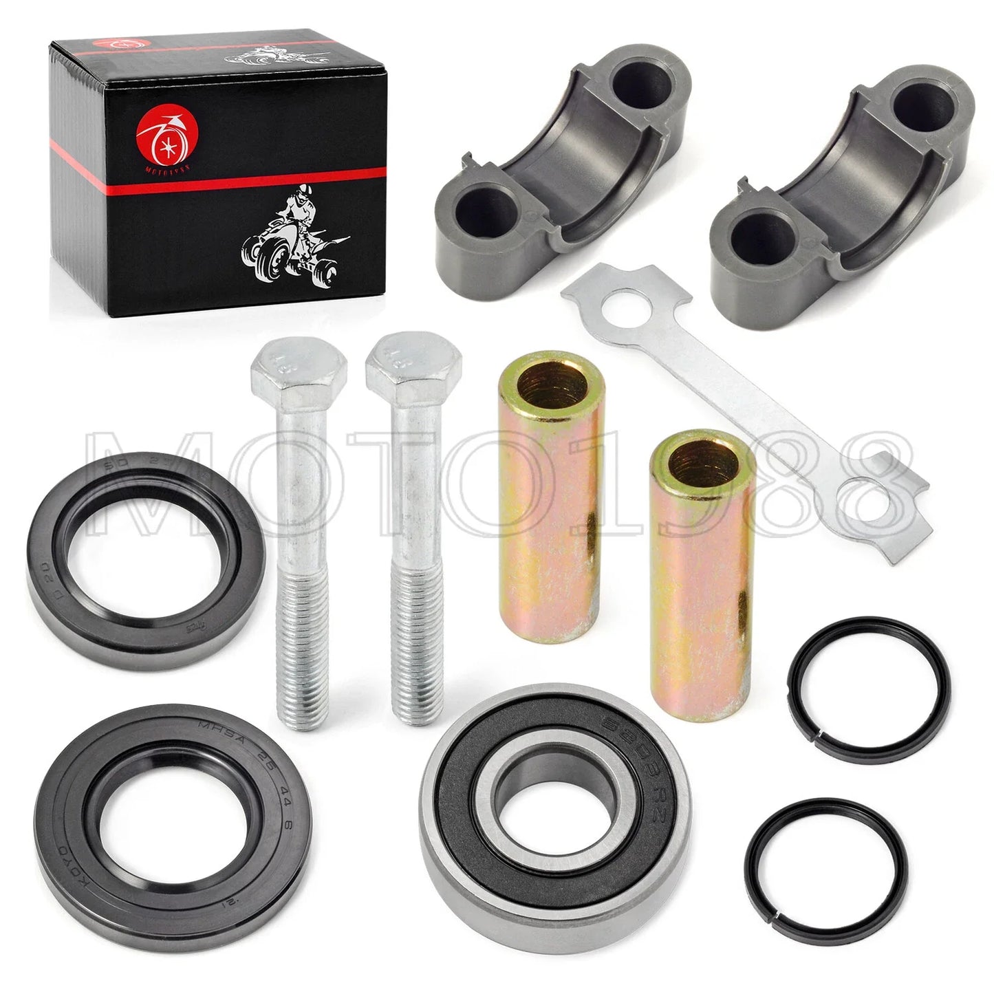 Steering Stem Bushing Seal COLLAR BOLT REBUILD for Yamaha Raptor (2001–2012)
