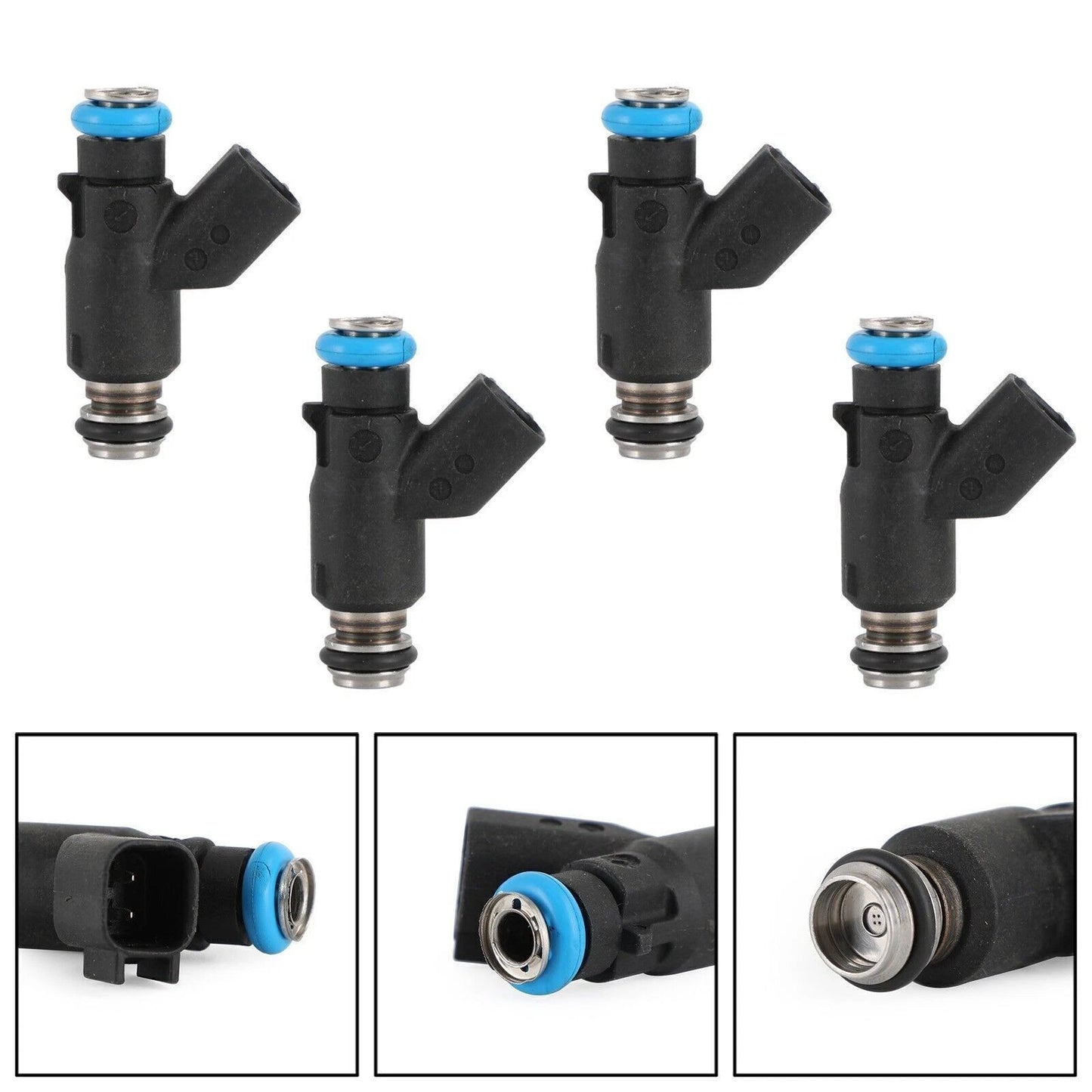 Set of 4 Fuel Injectors 96487553 for Chevrolet Aveo/Aveo5 (2006–2008)