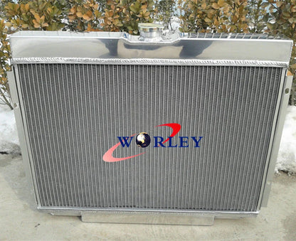 Aluminum Radiator for Ford Mustang, Mercury Cougar, XR7, Torino (67-70)