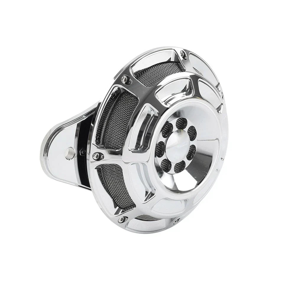 Horn Speaker Cover for Harley Sportster Dyna Big Twin 1991-2023 Chrome