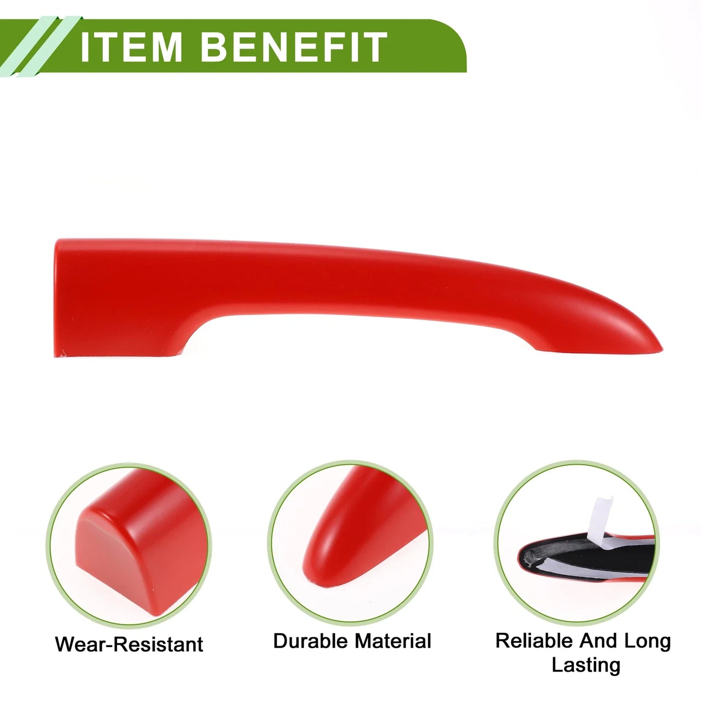 Tailgate Handle Cover for BMW Mini R55 Clubman (2006-2014) Red