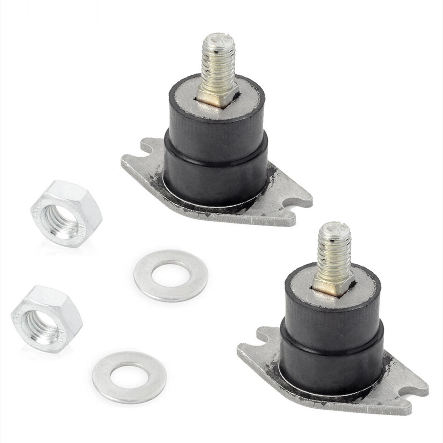 Set of 2 Upper Side Rubber Motor Mounts for Johnson Evinrude (OMC)