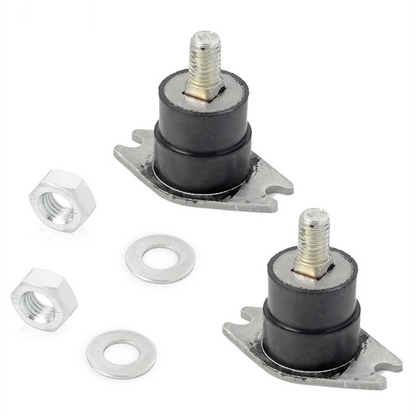 Set of 2 Upper Side Rubber Motor Mounts for Johnson Evinrude (OMC)