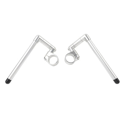 CNC Folding Foot Pegs Rear Set for Universal Motorcycle (2pcs) - Blue