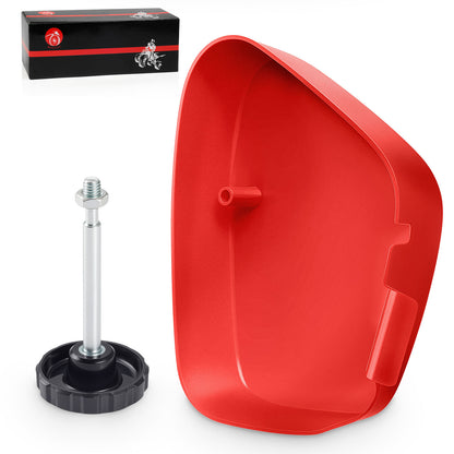 Right Side Battery Box Cover & Latch Knob for Honda CT90 CT110 (1966–1986)
