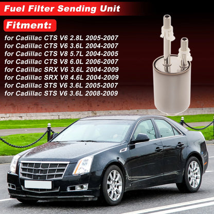 Chassis Pipeline Fuel Filter Assembly for Cadillac CTS V6 (2005–2007) No.25763176