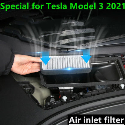 Non-Woven Inlet Filter Air Freshening for Tesla Model 3 (2021–2021)