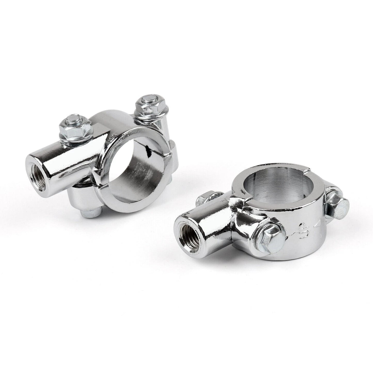 1" 25mm Handlebar Mirror Mount Adapter for Motorcycle (Universal Fit)