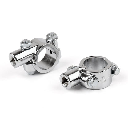 1" 25mm Handlebar Mirror Mount Adapter for Motorcycle (Universal Fit)