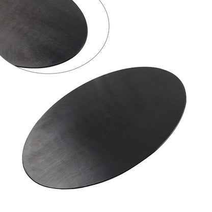 Custom Oval Aluminum License Plate for Motorbike
