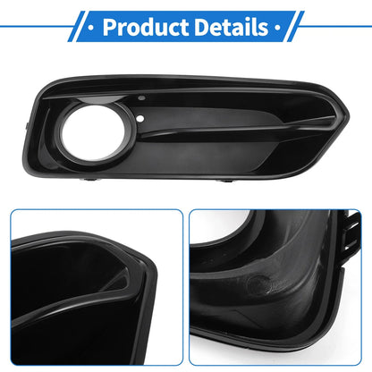 1 x Front Right Fog Light Grill for BMW 1 Series (2015 - 2018) Black