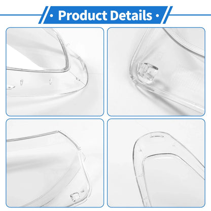 Front Left Headlight Lens Cover for BMW X3 X4 (2018 - 2021)