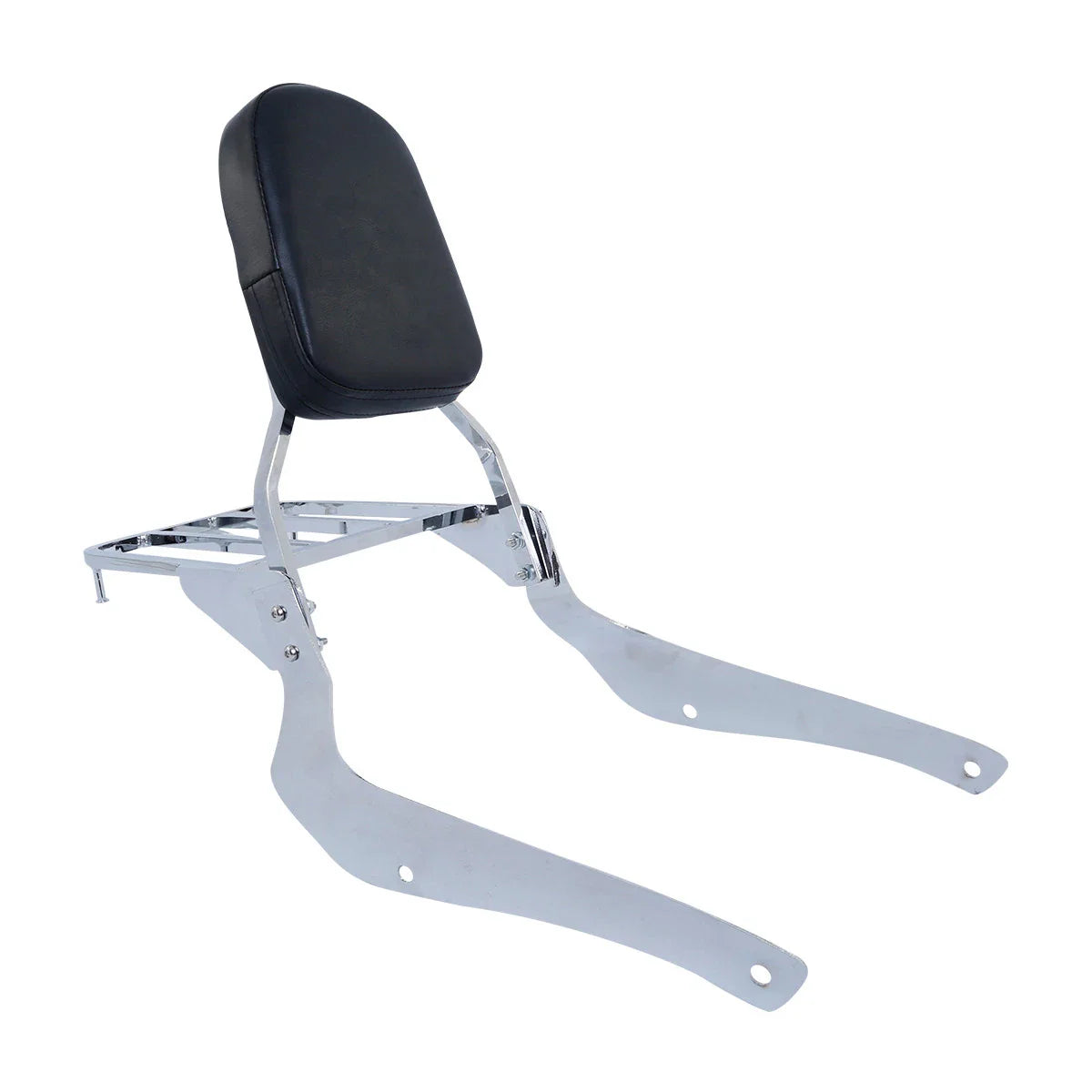 Chrome Backrest Sissy Bar Luggage Rack for Suzuki Boulevard C50 (2005-2011)
