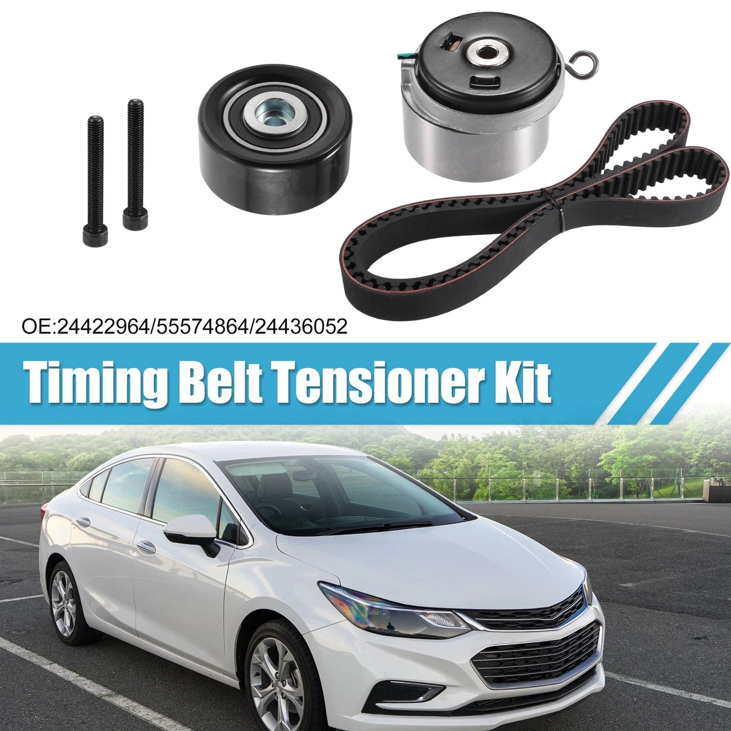 Set of 1 Timing Belt Tensioner for Chevy Cruze (2011–2016) No. 24422964/55574864/24436052