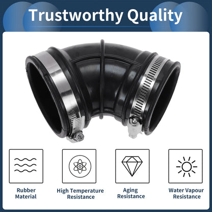 Engine Air Intake Hose for Nissan Pathfinder (1996–2000) No. 16578-0W001 Rubber Clamp