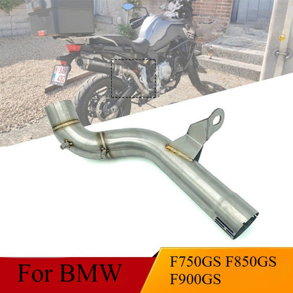 Exhaust Mid Link Pipe for BMW F750GS F850GS F900GS (2018–2022)