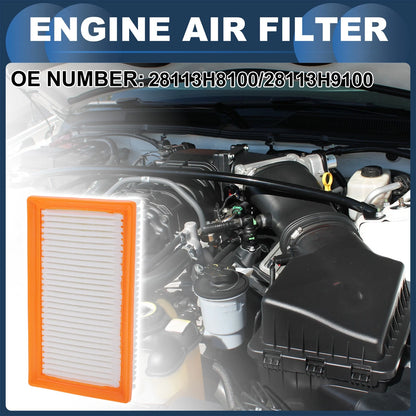 Cabin Air Filter No. 28113H9100 for Hyundai Accent (2018–2022)