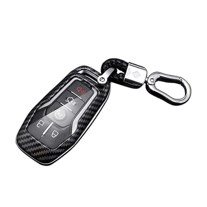 Carbon Fiber Smart Key Cover for Ford (Fit Models)