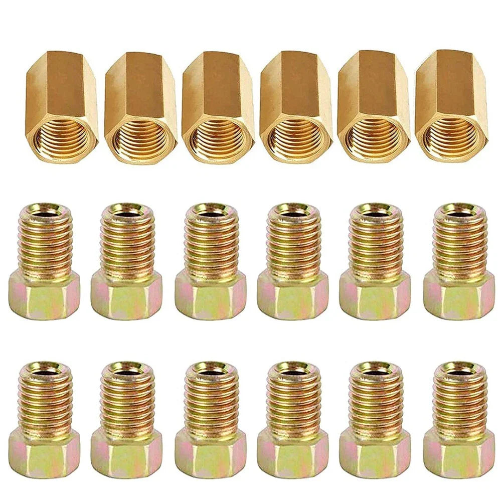Replacement Brake Pipe Fittings 18pcs 3/8in for Vehicle