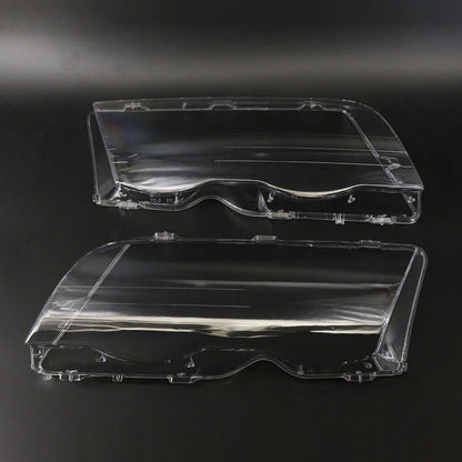 Headlight Lens Shell Cover for BMW 3 Series E46 Sedan (1998-2001) Clear