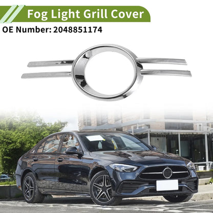 Front Left Fog Light Grill for Mercedes-Benz C-Class (2007-2011)