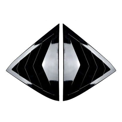 Rear Louver Shutter Cover Trim for Ford Fiesta MK7 MK7.5 (2008–2017) Glossy